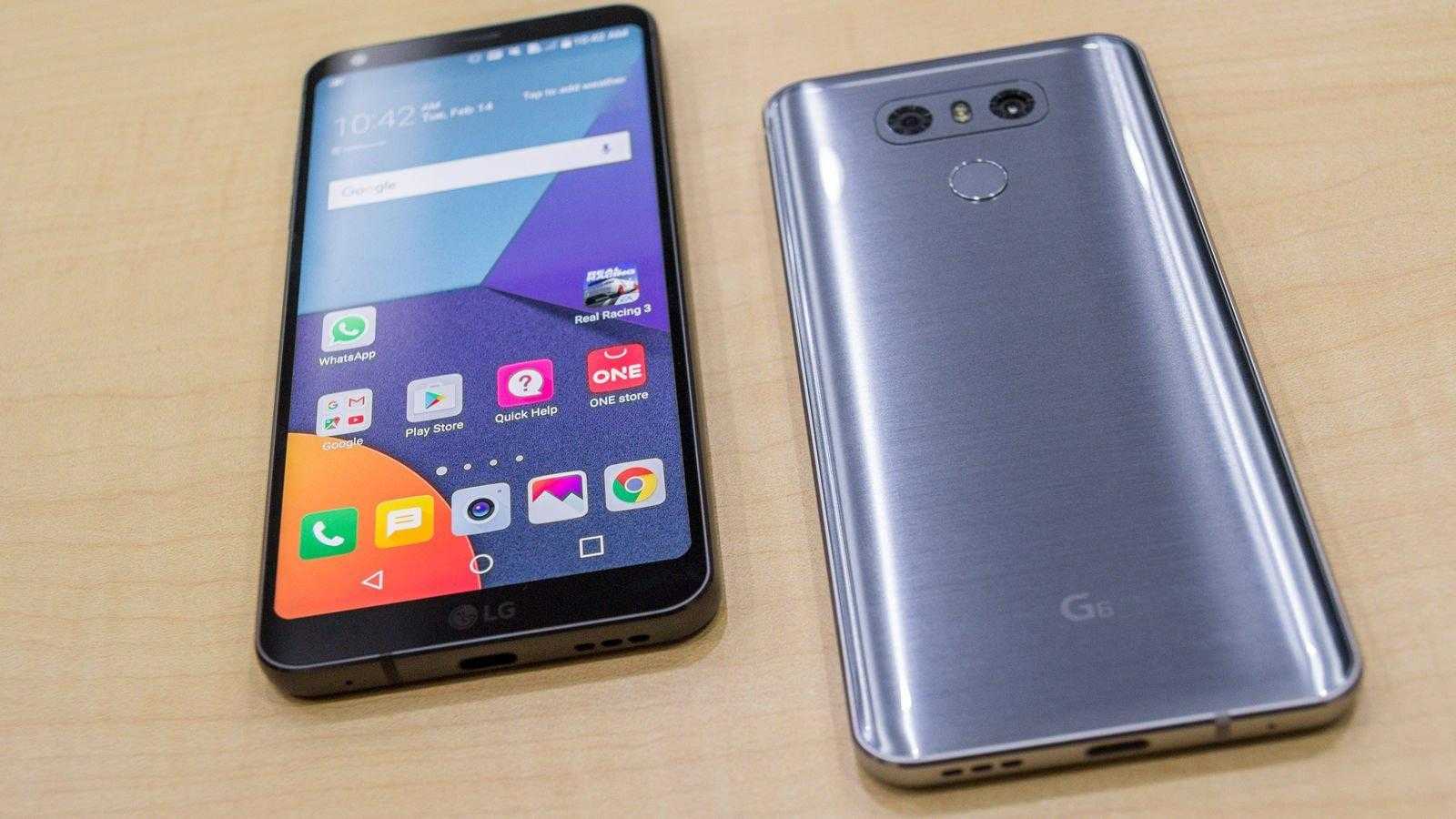 MWC 2017. LG показала новый смартфон G6 (lg g604)