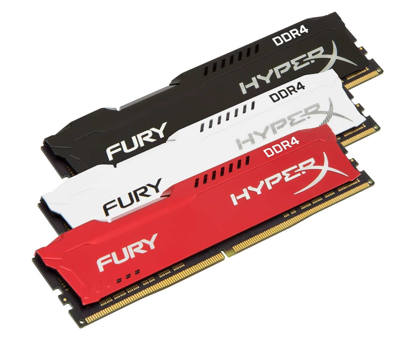 HyperX обновила линейку модулей ОЗУ FURY DDR4 с автоматическим разгоном (HyperX FURY DDR4 Family 1)