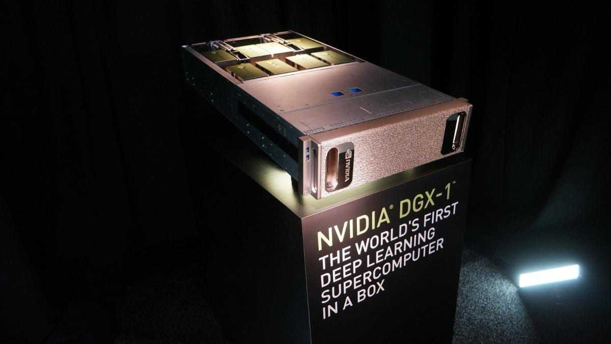 Суперкомпьютер NVIDIA DGX-1 для ИИ доступен в России (Nvidia DGX11)