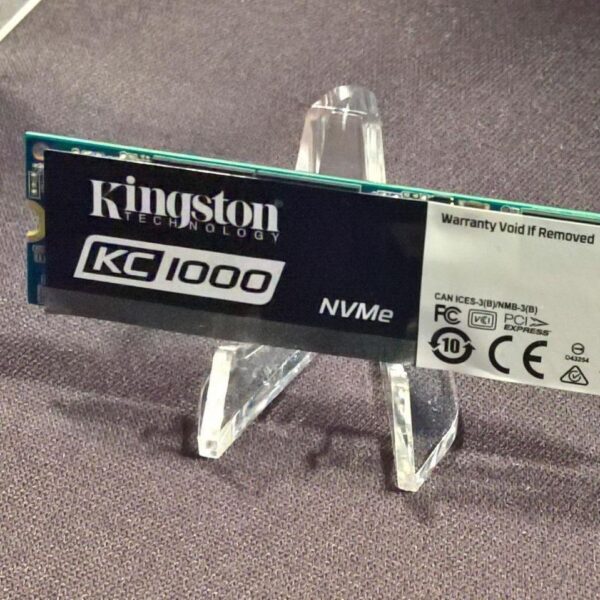 Computex 2017. Kingston сделала накопитель KC1000 NVMe PCIe (002065)