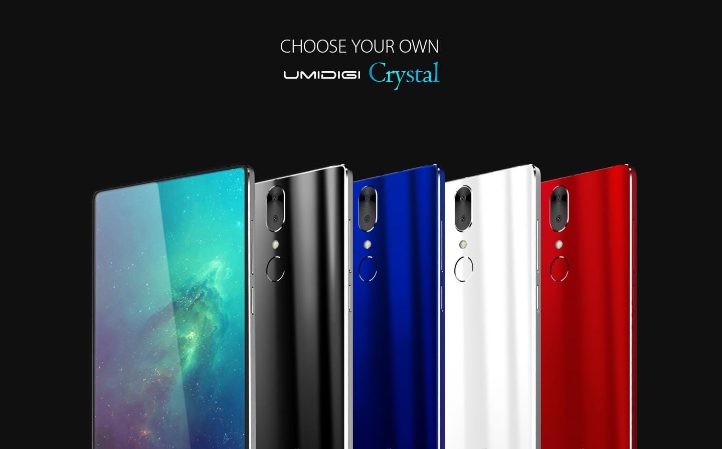 У смартфона UMIDIGI Crystal Pro будет двойная камера Panasonic Lumix (UMIDIGI Crystal)