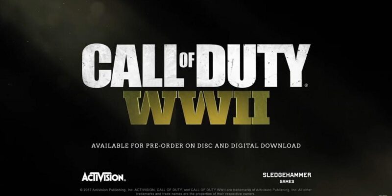 E3 2017. Call of Duty WWII обзавёлся мультиплеерным трейлером (Call of Duty WWII 4)