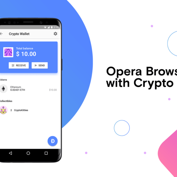 Opera запускает криптовалютный кошелек в браузере для Android (Crypto Wallet Main)