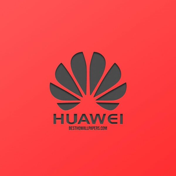 Huawei выпустит ноутбук с процессором Kirin, который раньше использовали только для смартфонов (huawei logo red background creative design metal emblem)