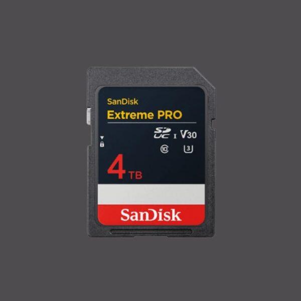 SanDisk сделал первую в мире SD-карту объемом 4 ТБ (sandisk 4tb sd card preview)