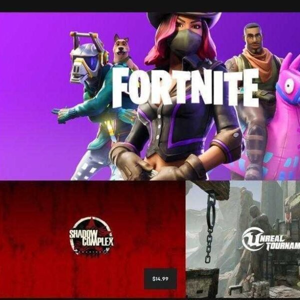 Epic Games представила своего конкурента Steam (epic games launcher screenshot the verge.0)