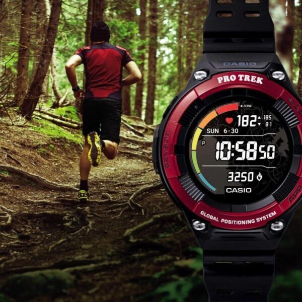 Casio представила новую модель умных часов (casio pro trek wsd f21hr)