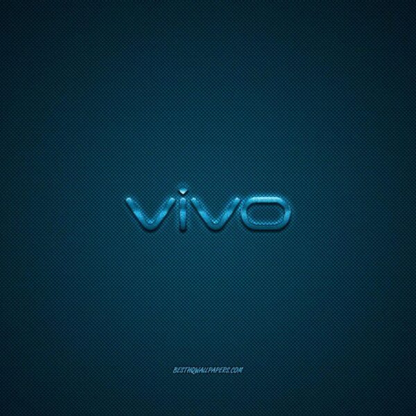 Vivo готовится выйти на рынок портативных аккумуляторов (vivo logo blue shiny logo vivo metal emblem wallpaper for vivo smartphones blue carbon fiber texture 1)