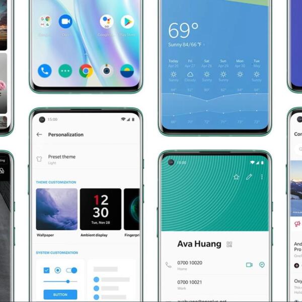 OxygenOS 12 выпущена для OnePlus 8, 8Pro, 8T и 9R