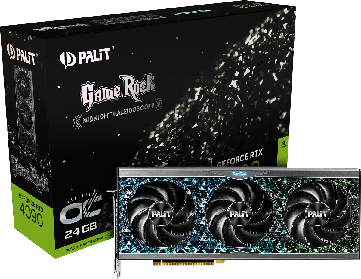 Palit представила GeForce RTX 40 серий GameRock и GamingPro (RTX4090 GAMEROCK OC)