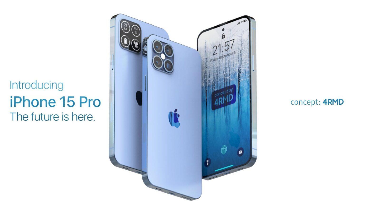 Поставщик Apple подтвердил отсутствие твердотельных кнопок на iPhone 15 Pro (iphone 15 pro concept render 4rmd 1 1536x864 1)