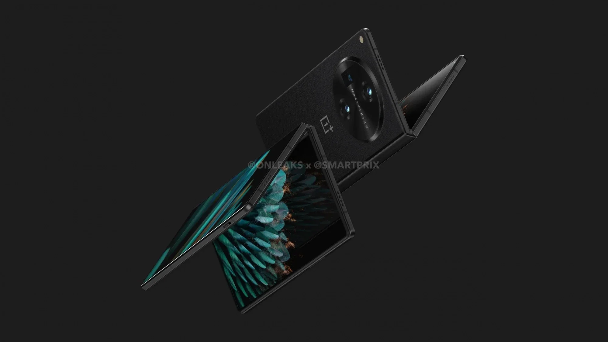 Onleaks и Smartprix презентуют новые рендеры складного смартфона OnePlus V Fold ()