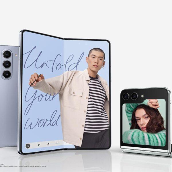 Samsung представил Galaxy Z Flip5 официально (001 galaxy zflip5 zfold5 press release)