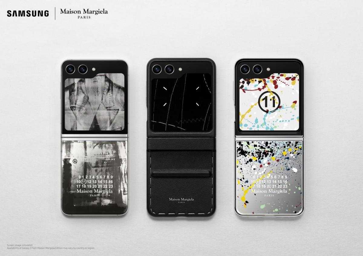 Samsung и Maison Margiela показали лимитированный Galaxy Z Flip5 (gsmarena 004 7)