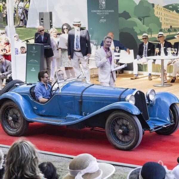 Alfa Romeo 8C 2300 выиграл BMW Trophy на Concorso d'Eleganza 2024 (2024 concorso d eleganza winner 00)