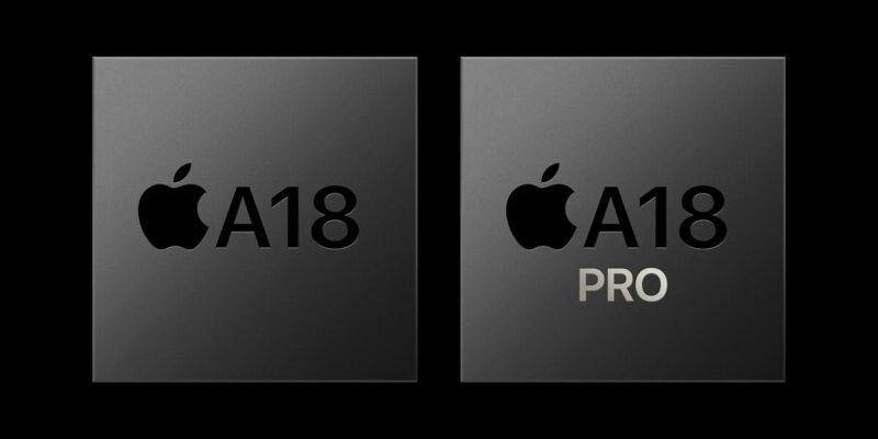 В сети появились основные характеристики процессоров Apple A18 и A18 Pro (scale 1200 2 5)