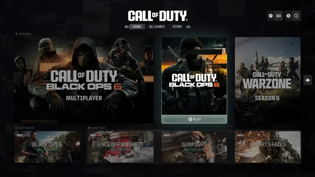 Activision обновила интерфейс Call of Duty и начала предзагрузку Black Ops 6 (call of duty ui 1024x576 1)