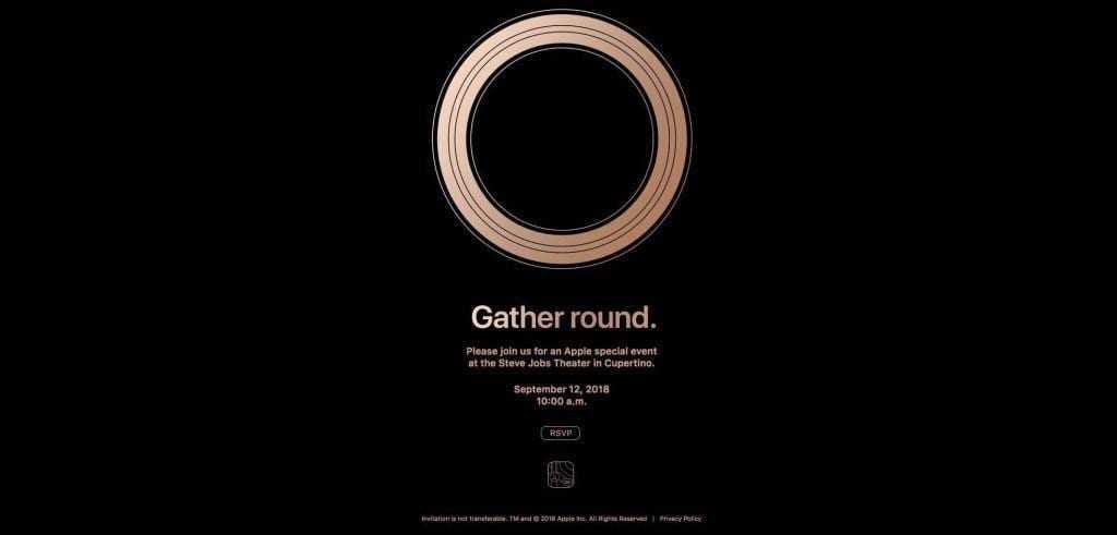 Apple анонсировала презентацию новинок 12 сентября Apple анонсировала презентацию новинок 12 сентября