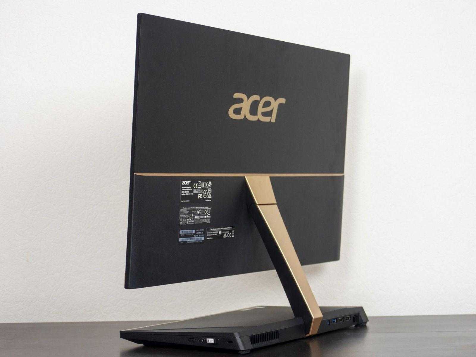 Вид сзади на Acer Aspire S24-880 Вид сзади на Acer Aspire S24-880