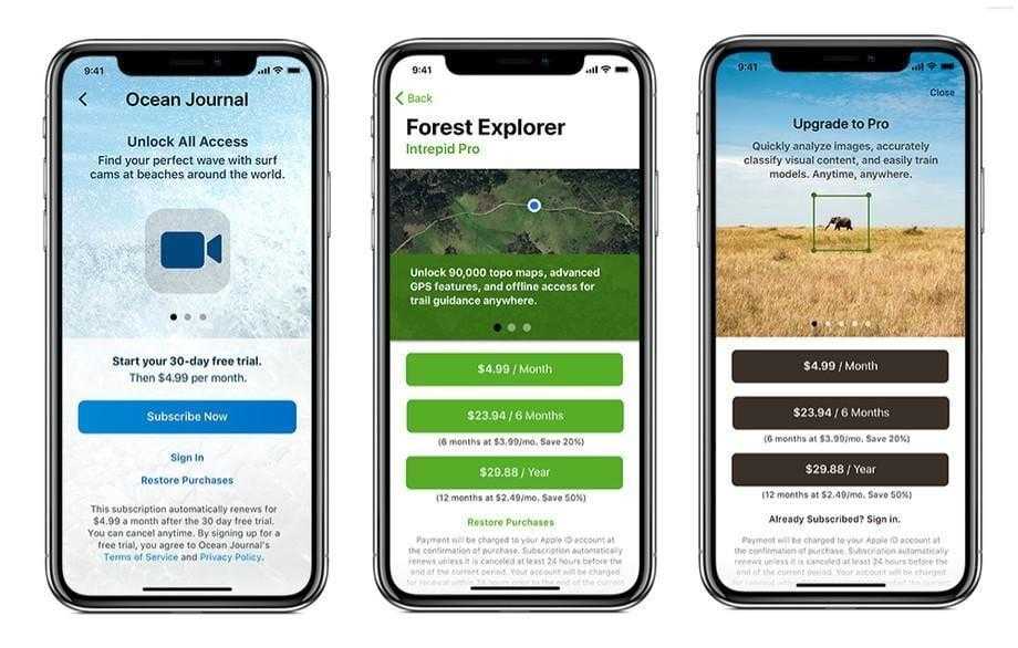 Apple ужесточила правила для платных подписок Apple ужесточила правила для платных подписок