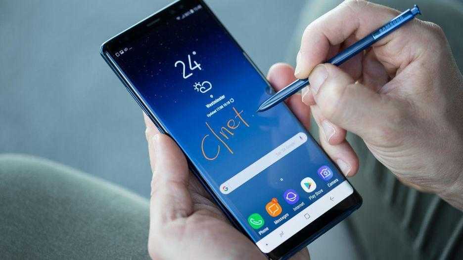 На Galaxy Note8, S8, и S8+ можно поставить Android Pie