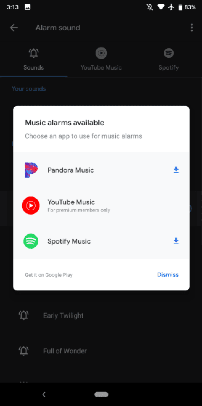 Приложение Google Часы получило поддержку YouTube Music