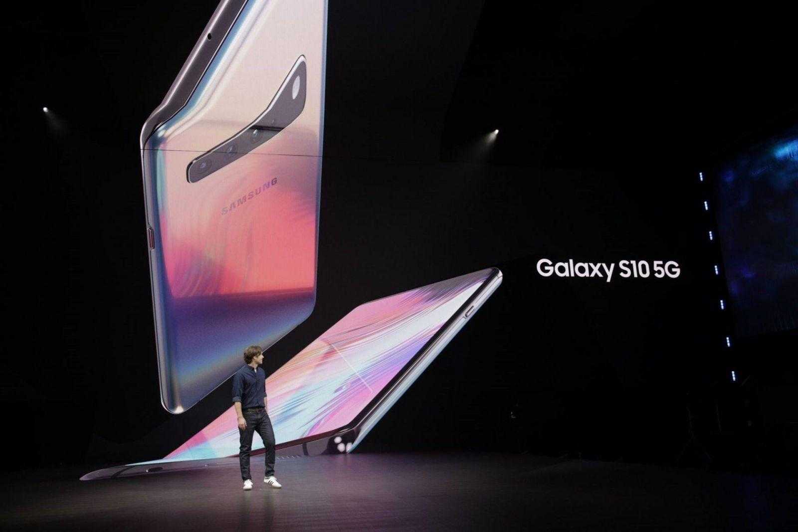 Samsung показал самый мощный смартфон Galaxy S10 5G
