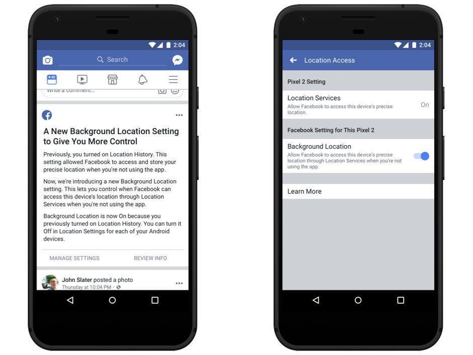 Стала возможна блокировка фонового отслеживания местоположения Facebook location-settings-android Стала возможна блокировка фонового отслеживания местоположения Facebook