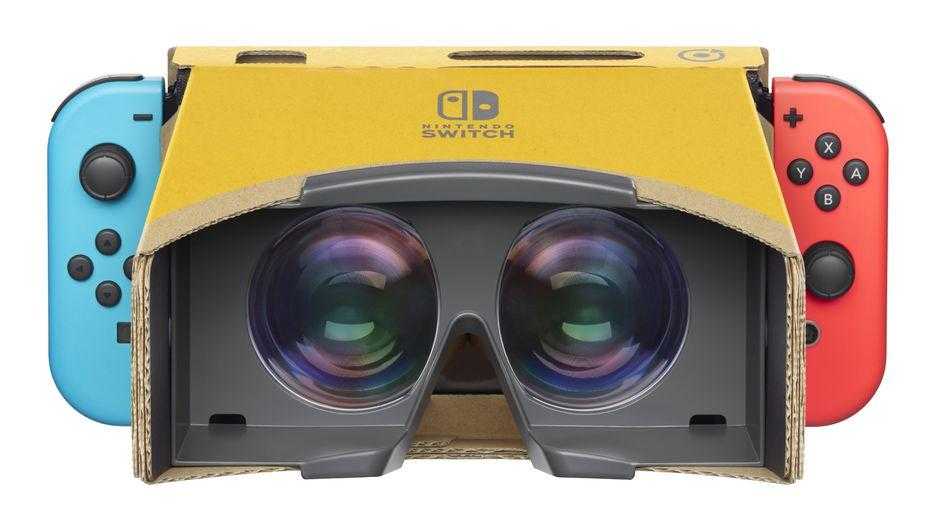 Nintendo выпустила VR-набор Labo для Switch Nintendo выпустила VR-набор Labo для Switch