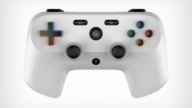 Новый патент показал контроллер для сервиса стриминга игр Google