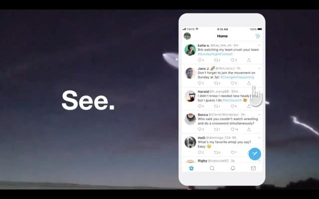 Twitter запускает обновленную камеру в стиле Snapchat