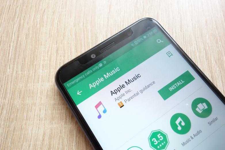 Популярность Apple Music на Android растет Популярность Apple Music на Android растет