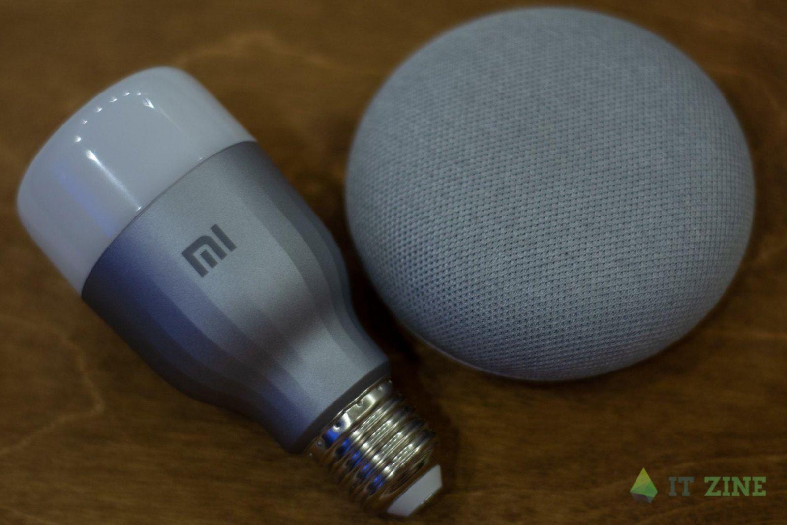 Да будет свет. Обзор умных лампочек Xiaomi Mi LED Smart Bulb + Google Home