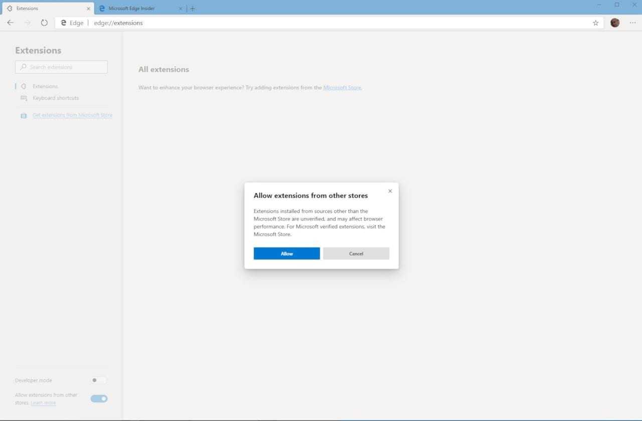 Рассекречен браузер Microsoft Edge на основе Chromium Рассекречен браузер Microsoft Edge на основе Chromium