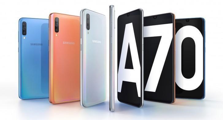 Samsung представила смартфон Samsung Galaxy A70