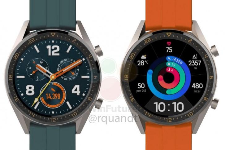Huawei выпустит двое часов Watch GT вместе с P30 в марте
