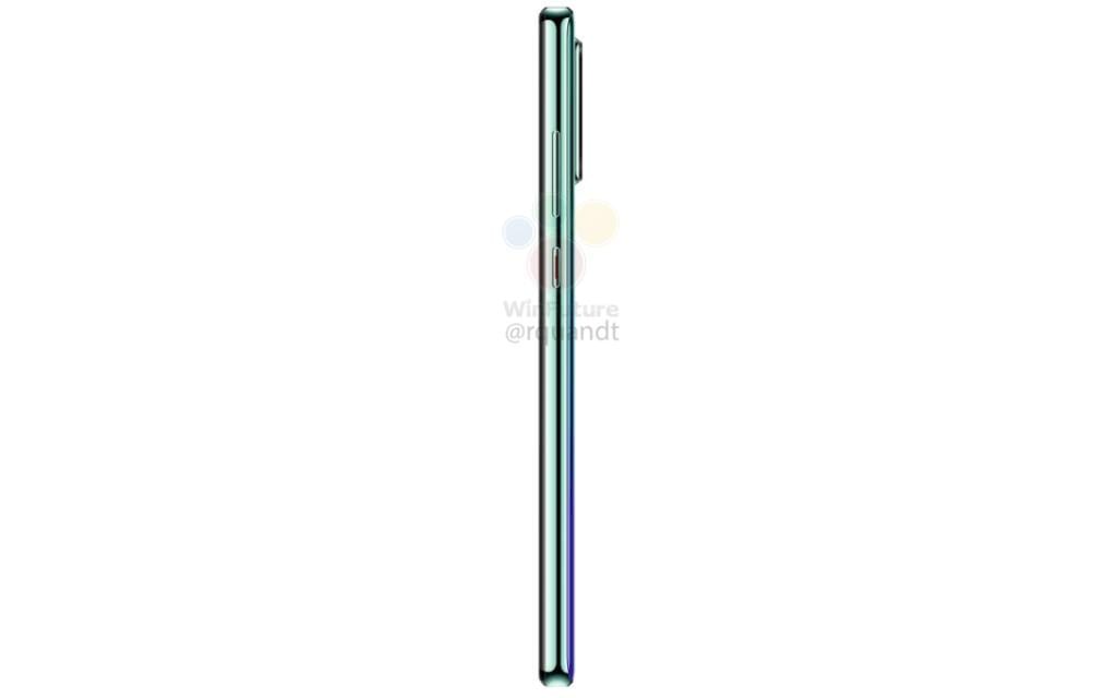 Изображения Huawei P30 демонстрируют плоский корпус