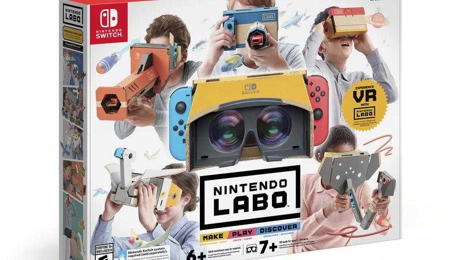 Nintendo выпустила VR-набор Labo для Switch Nintendo выпустила VR-набор Labo для Switch