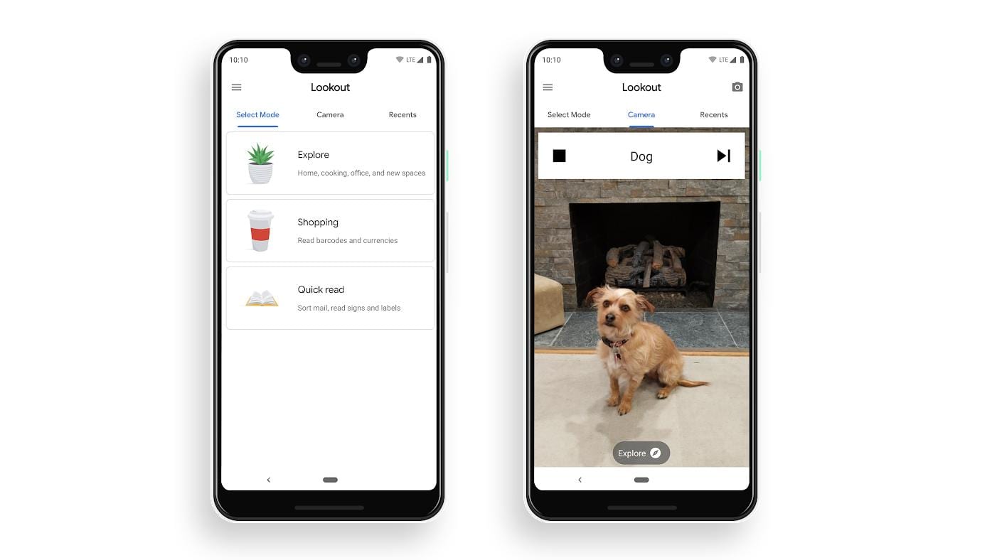 Google выпустила приложение Lookout, распознающее объекты для слабовидящих