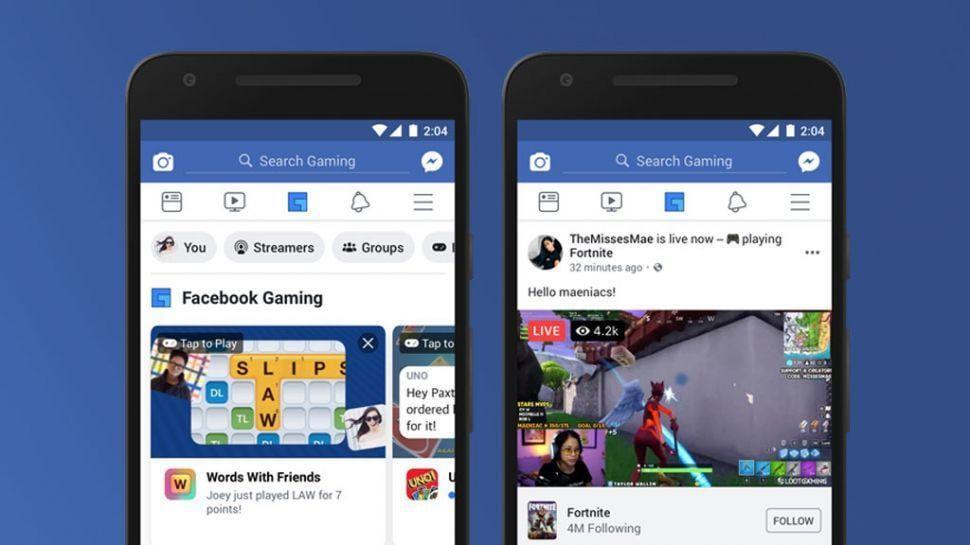 Приложение Facebook получило новый раздел с играми на панели навигации
