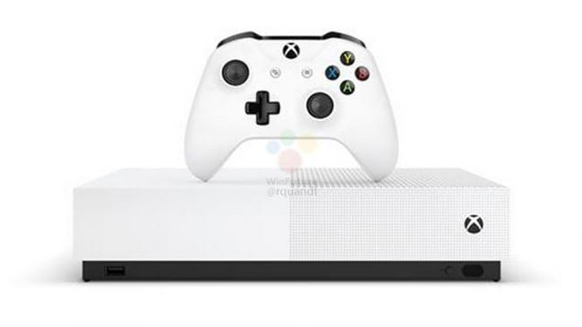 В сеть утекли изображения и характеристики полностью цифровой консоли Xbox One S