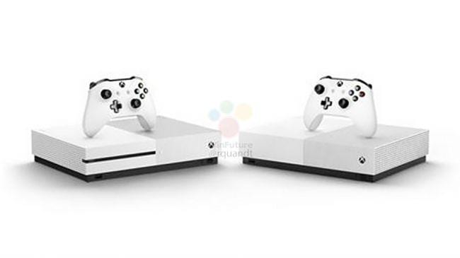 В сеть утекли изображения и характеристики полностью цифровой консоли Xbox One S