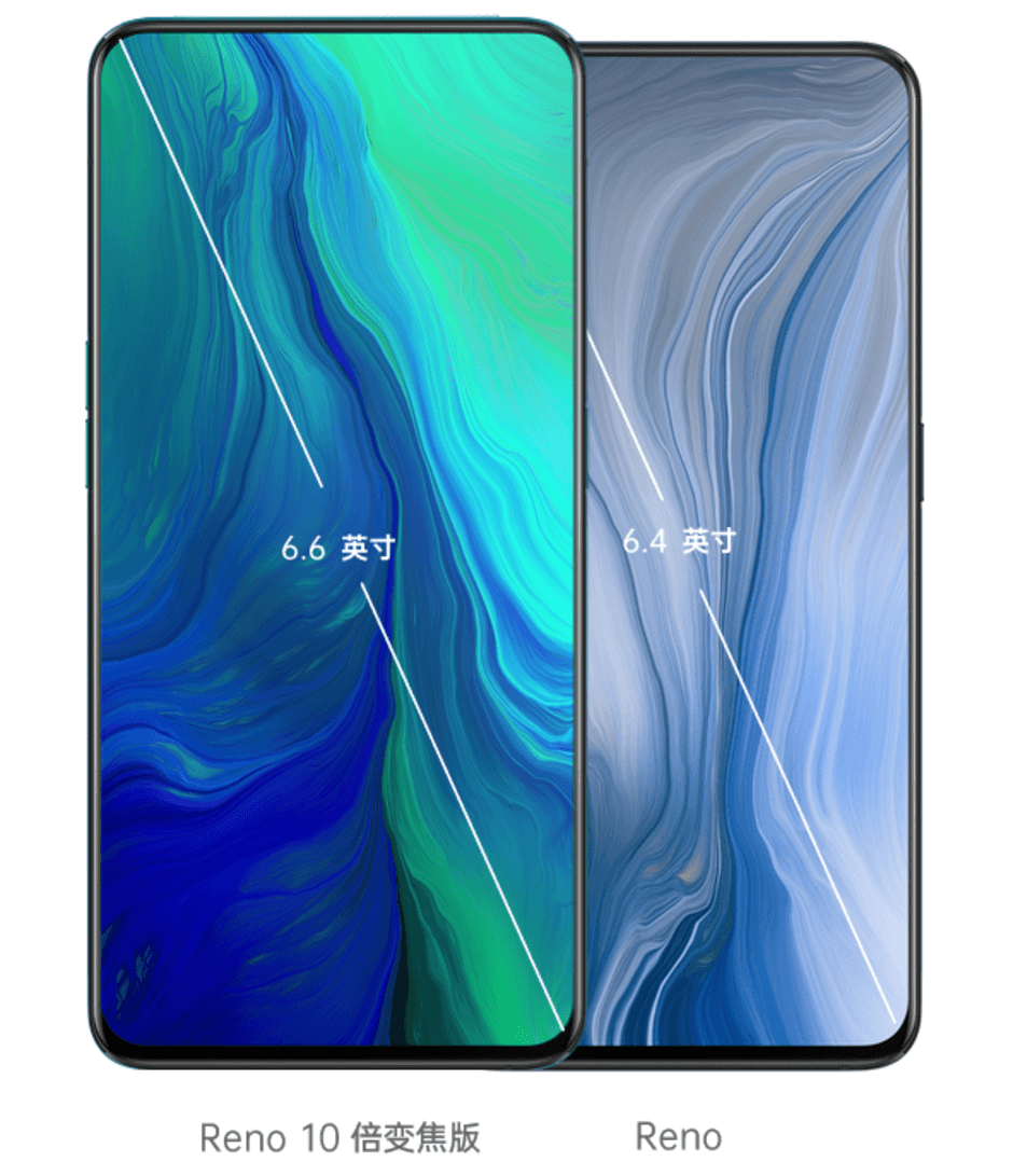 Oppo представила Oppo Reno с необычной клинообразной селфи-камерой