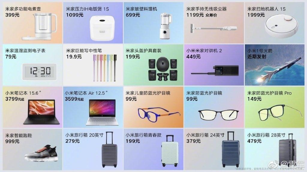 Xiaomi представила сразу 20 новинок. И это не шутка