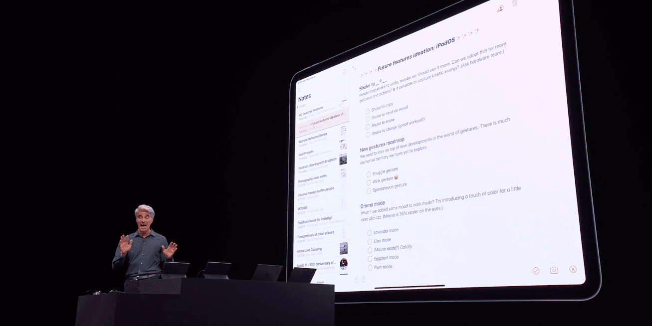 WWDC 2019. iPadOS - новая операционная система для iPad