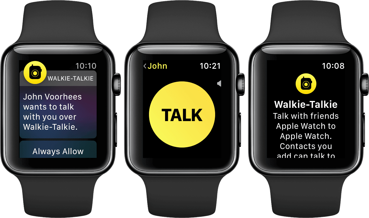 Apple вернула функцию рации в часы Apple Watch