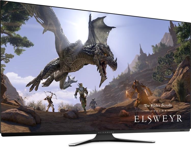 Dell выпустила 55-дюймовый монитор Alienware с 4K и 120Гц