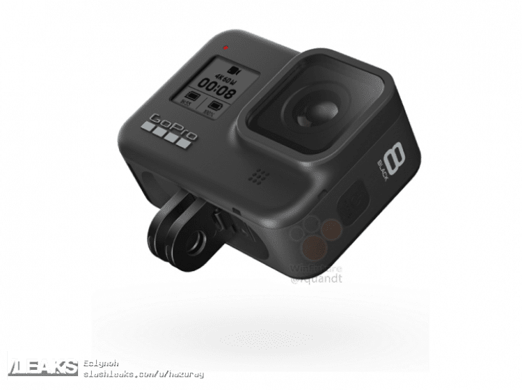 В интернете появились изображения камеры GoPro Hero 8 и GoPro Max