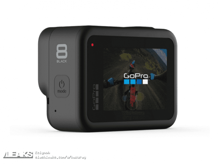 В интернете появились изображения камеры GoPro Hero 8 и GoPro Max