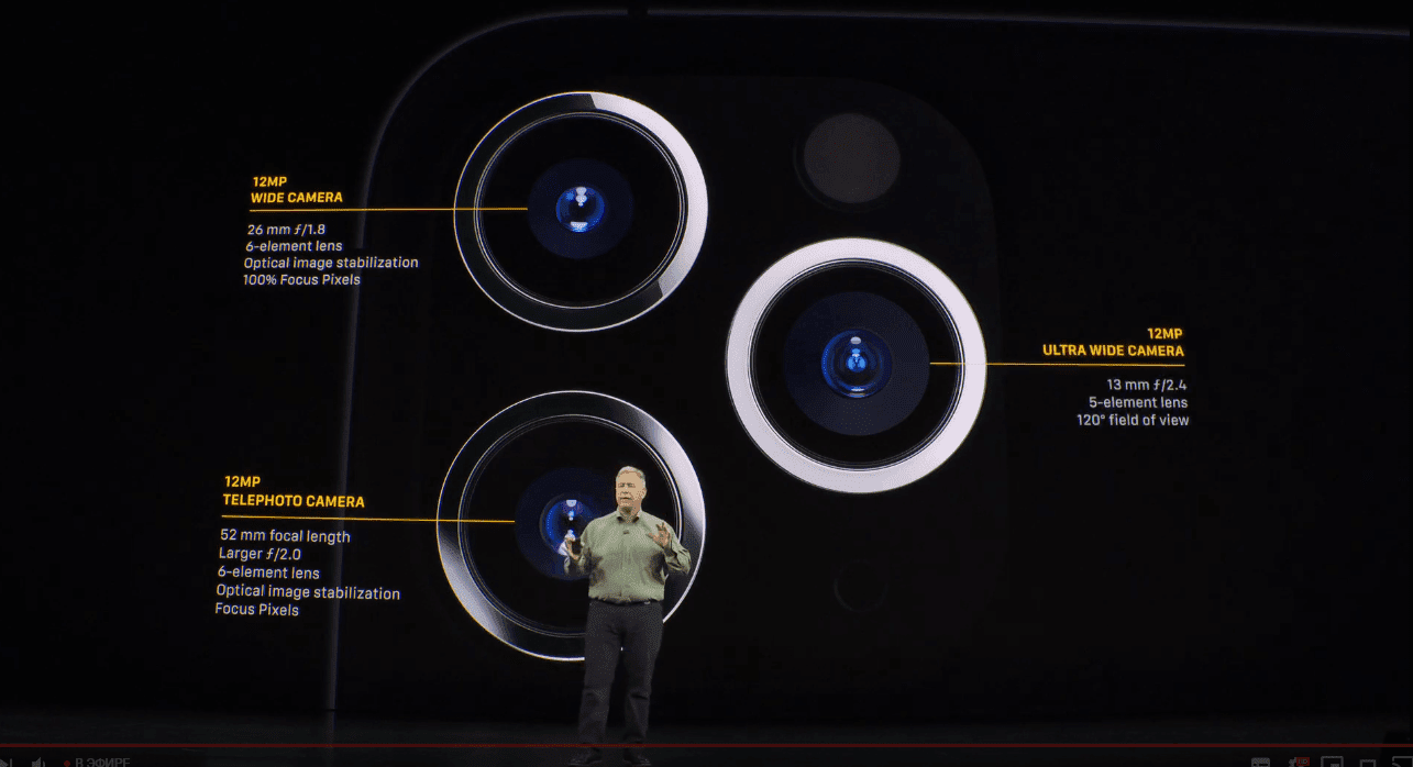 Apple представила флагманы iPhone 11 Pro и iPhone 11 Pro Max